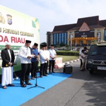Iduladha 1447 H, Polda Riau Sebar 195 Ekor Hewan Kurban hingga ke Desa Terpencil