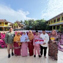 Kolaborasi BRK Syariah dan Disdukcapil Rohil Permudah Pelajar Miliki Tabungan SimPel dan KIA