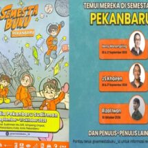 SemestaBuku Kembali Hadir di Pekanbaru: HadirkanAkses BacaanBerkualitas dan Relevanuntuk Masyarakat Bersama PenulisInspiratif